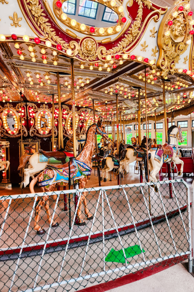 Carousel at Carousel Village in Roger Williams Park